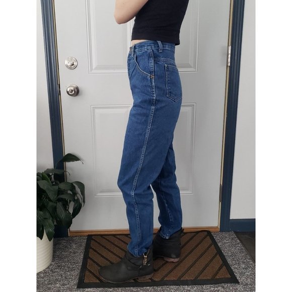 Vintage 90s High Rise Mom Jeans - Picture 2 of 4